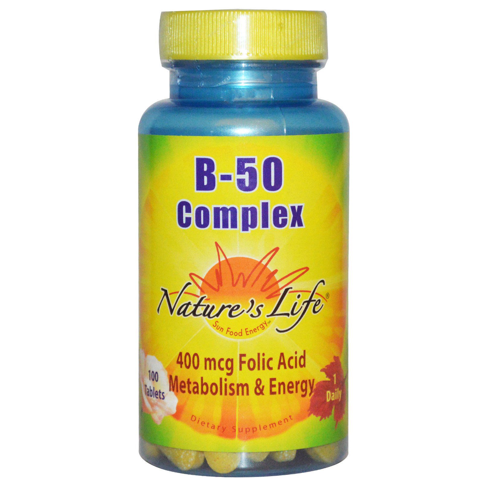 Comprar Nature's Life, Complexo B-50, 100 Comprimidos