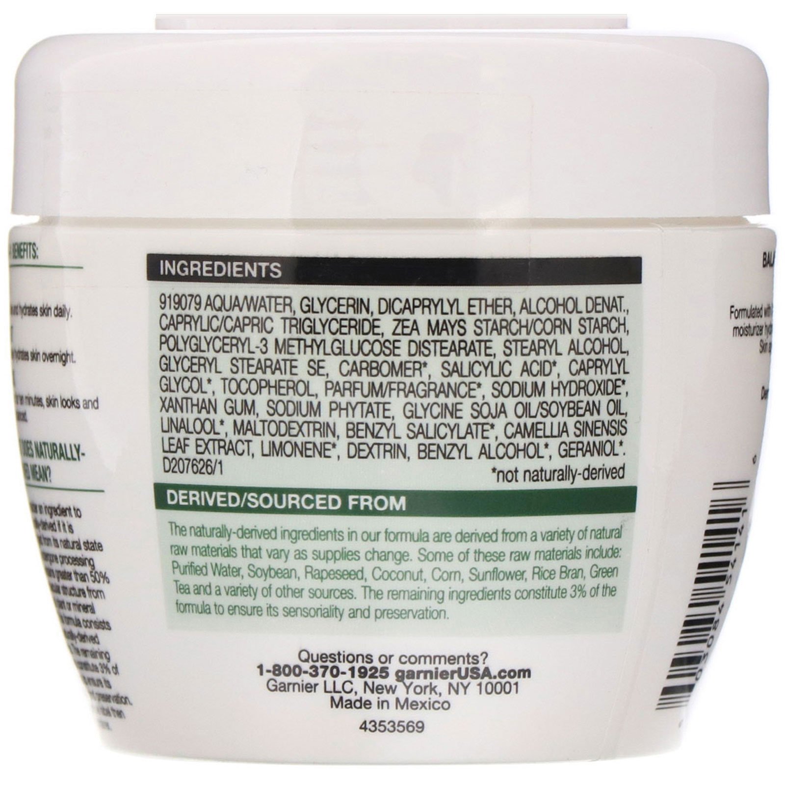 Comprar Garnier, SkinActive, Hidratante equilibrador para o rosto 3 em 1 com chá verde, 200 ml - Imagem 2