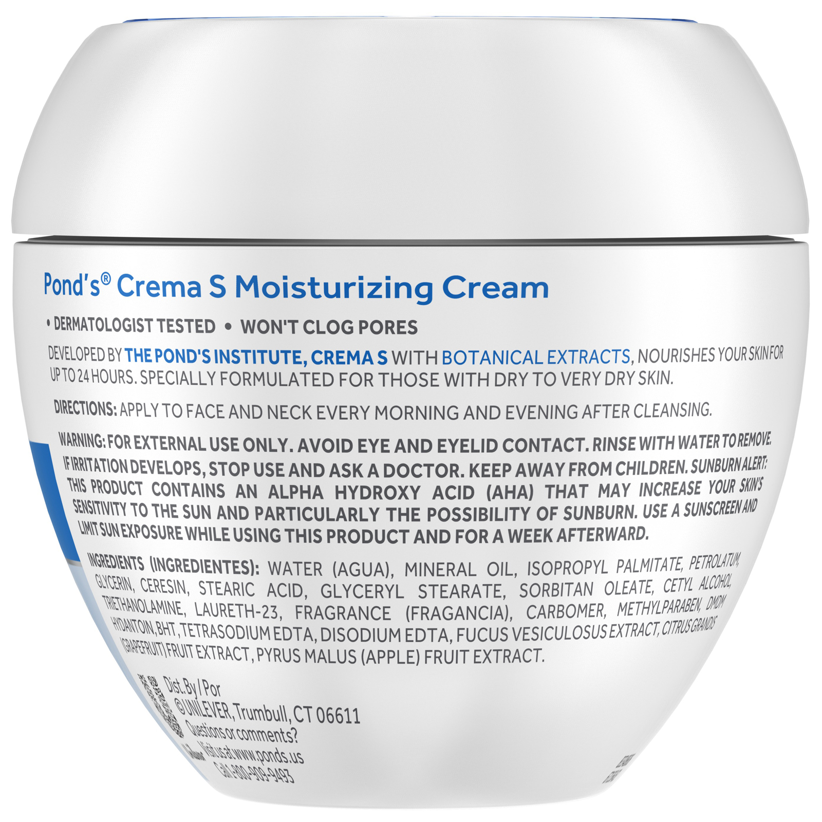 Comprar Pond's, Crema S, Hidratante 24 horas, 400 g - Imagem 2