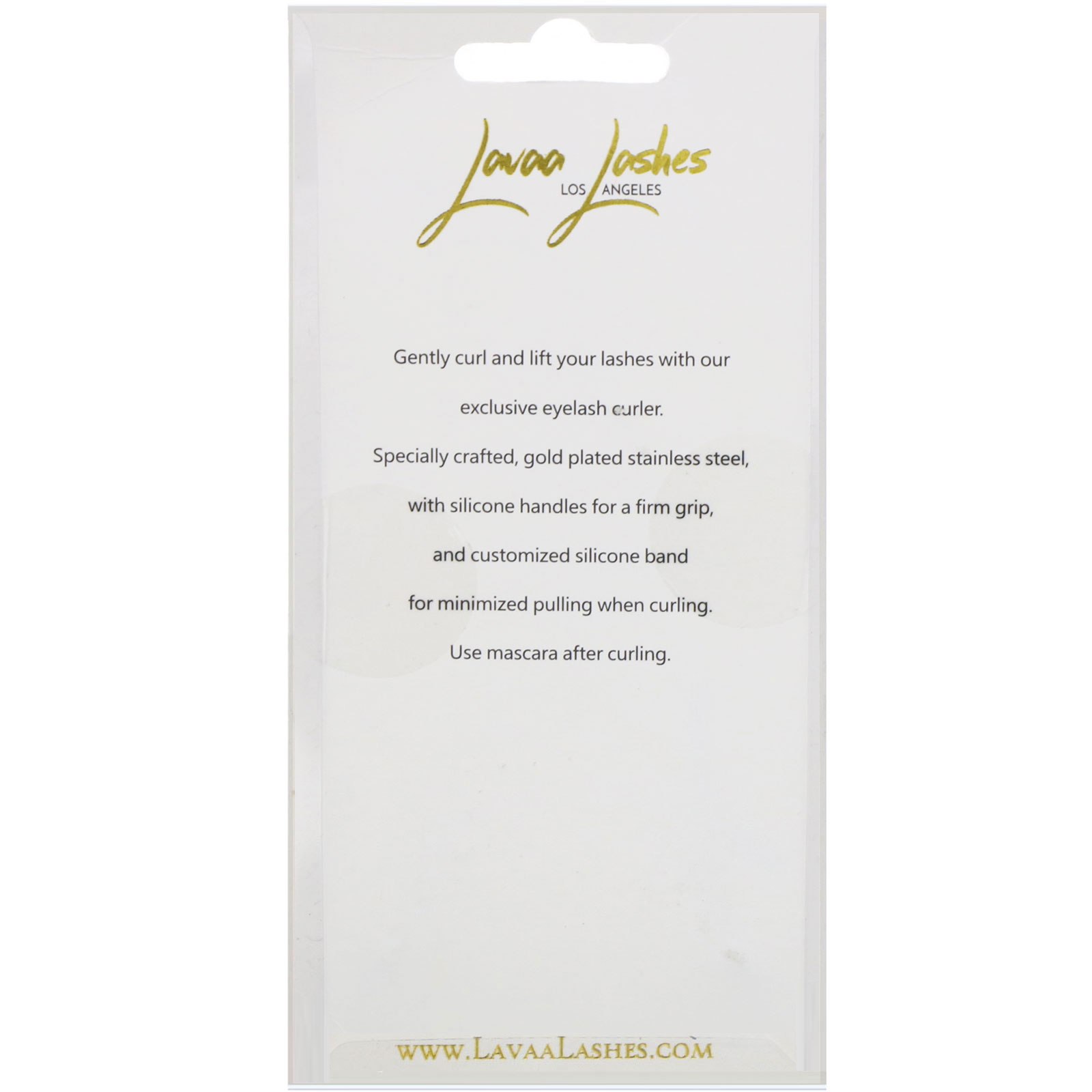 Comprar Lavaa Lashes, Curvador de Cílios, Ouro, 1 Unidade - Imagem 3