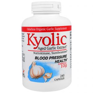 Comprar Kyolic, Saúde da Pressão Arterial, Fórmula 109, 240 Cápsulas