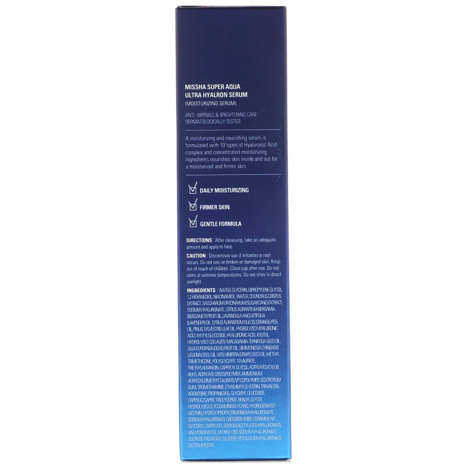 Comprar Missha, Super Aqua, Soro Ultra Hyalron, 1,69 fl oz (50 ml) - Imagem 3