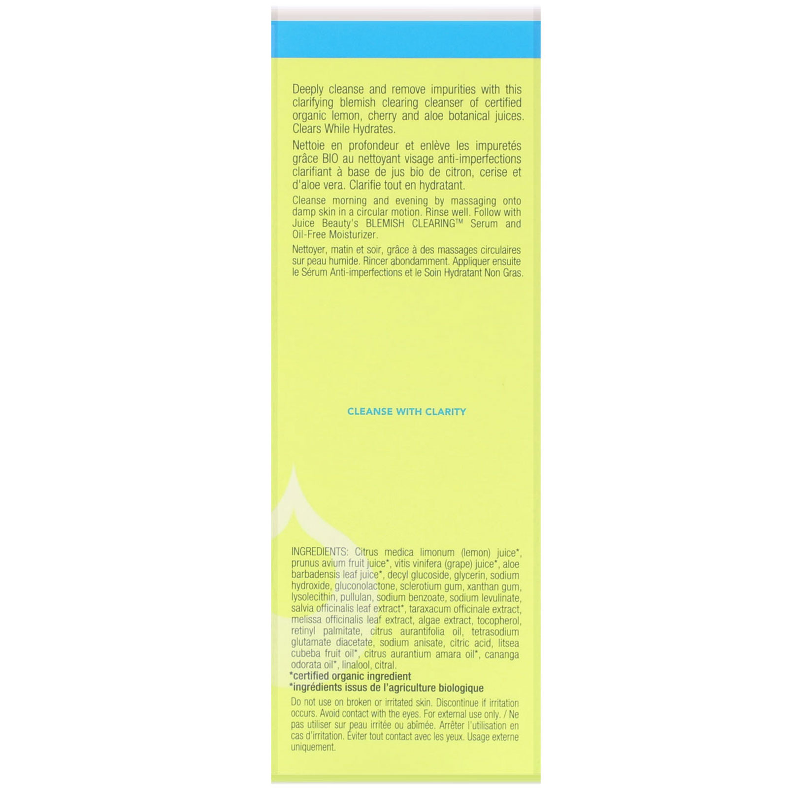 Comprar Juice Beauty, Blemish Clearing Cleanser, 6.75 fl oz (200 ml) - Imagem 3