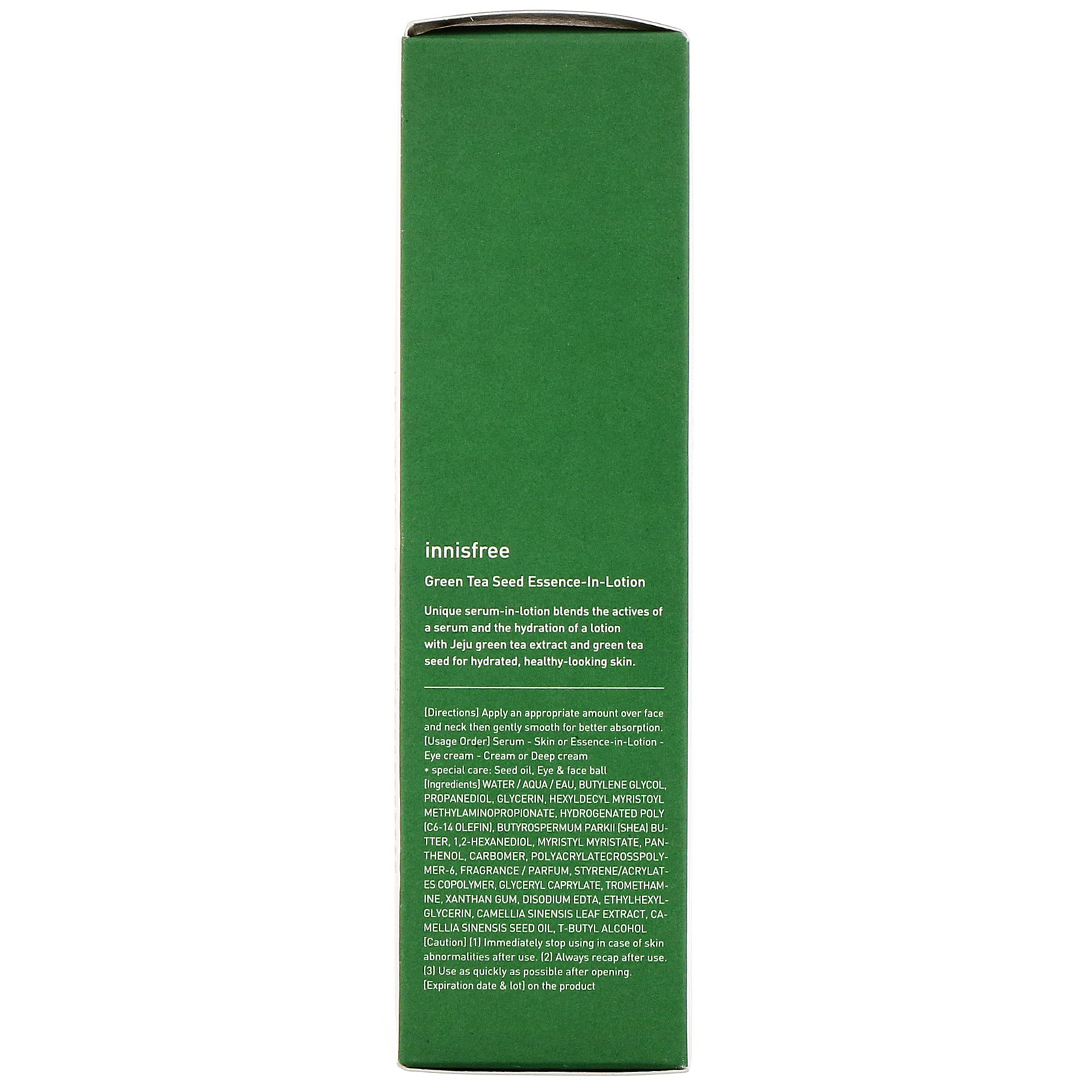 Comprar Innisfree, Essência-em-Loção de Semente de Chá Verde, 3,38 fl oz (100 ml) - Imagem 3