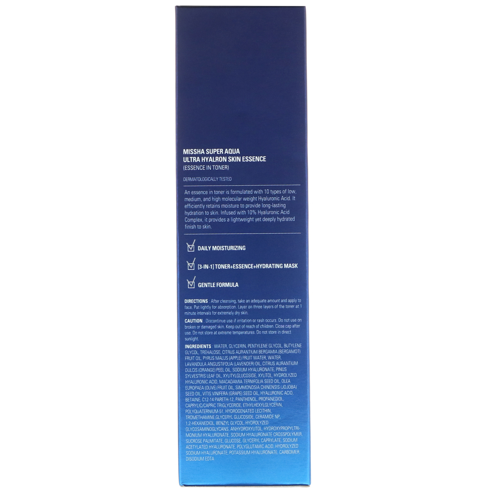 Comprar Missha, Super Aqua, Essência Ultra Hyalron para Pele, 6,76 fl oz (200 ml) - Imagem 3