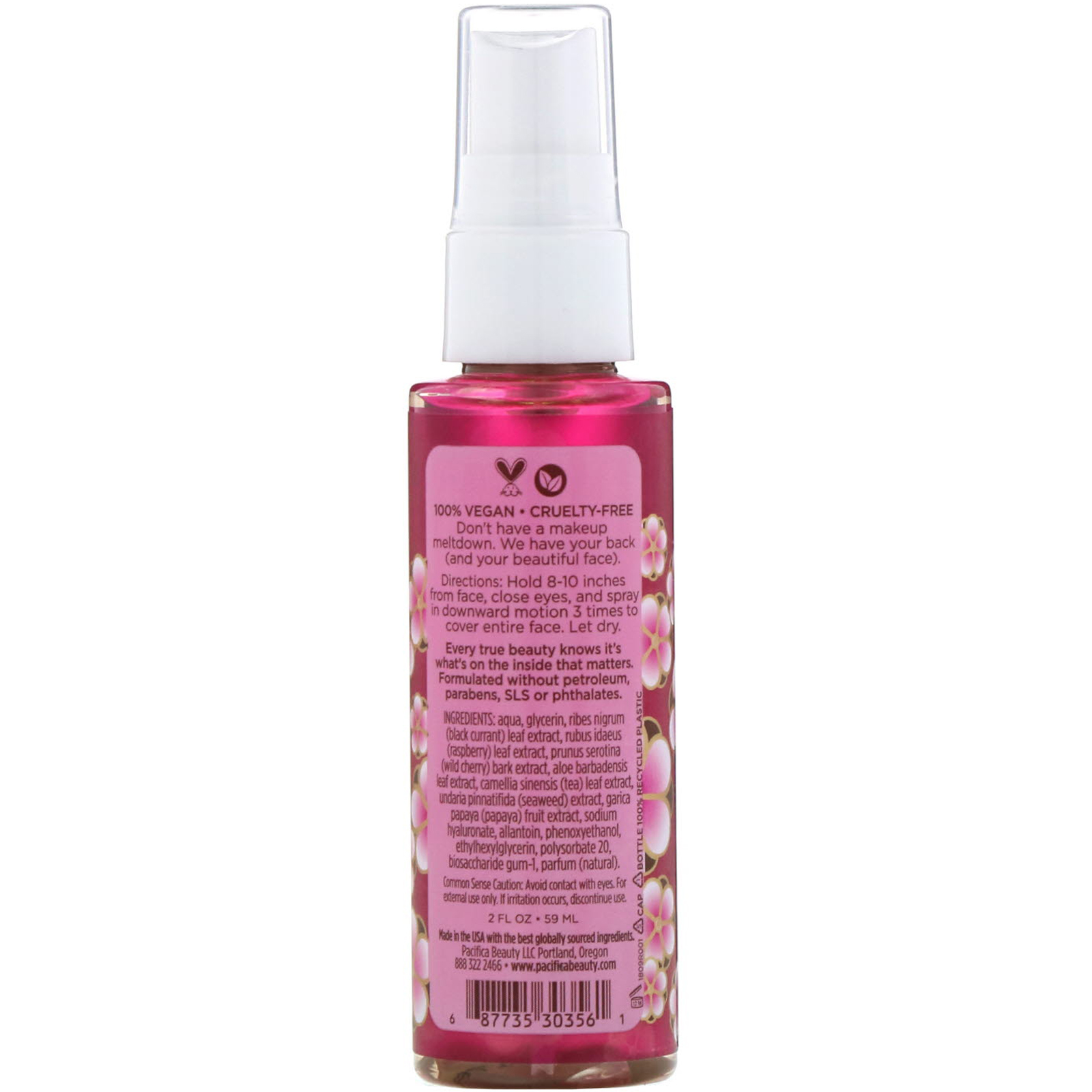 Comprar Pacifica, Spray de Definição Cereja Fosca, 2 fl oz (59 ml) - Imagem 2