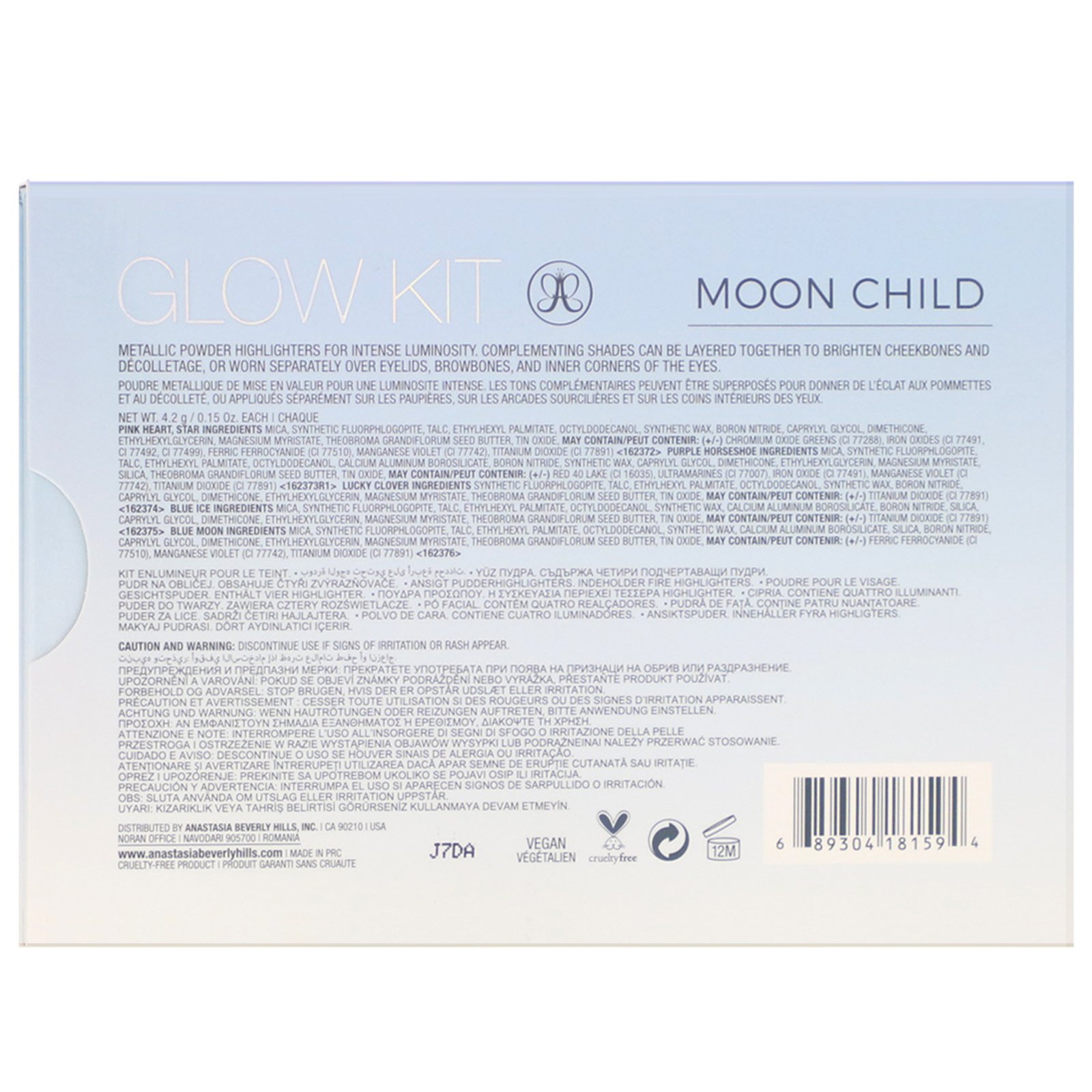 Comprar Anastasia Beverly Hills, Moonchild Glow Kit, 0.15 oz (4.2 g) Each - Imagem 3