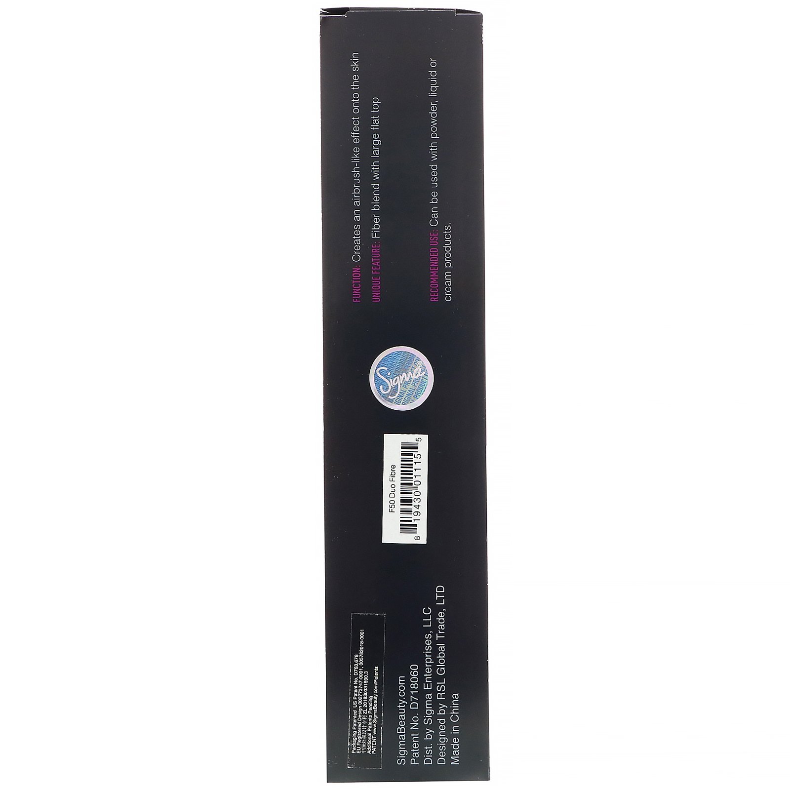 Comprar Sigma, F50, Pincel Duo Fiber, 1 unidade - Imagem 3