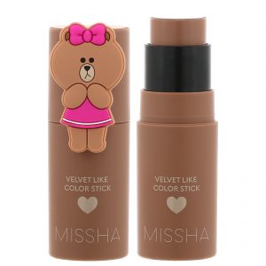 Comprar Missha, Line Friends Edition, Velvet Like Color Stick, Sepia Filter, 0.24 oz (7 g)