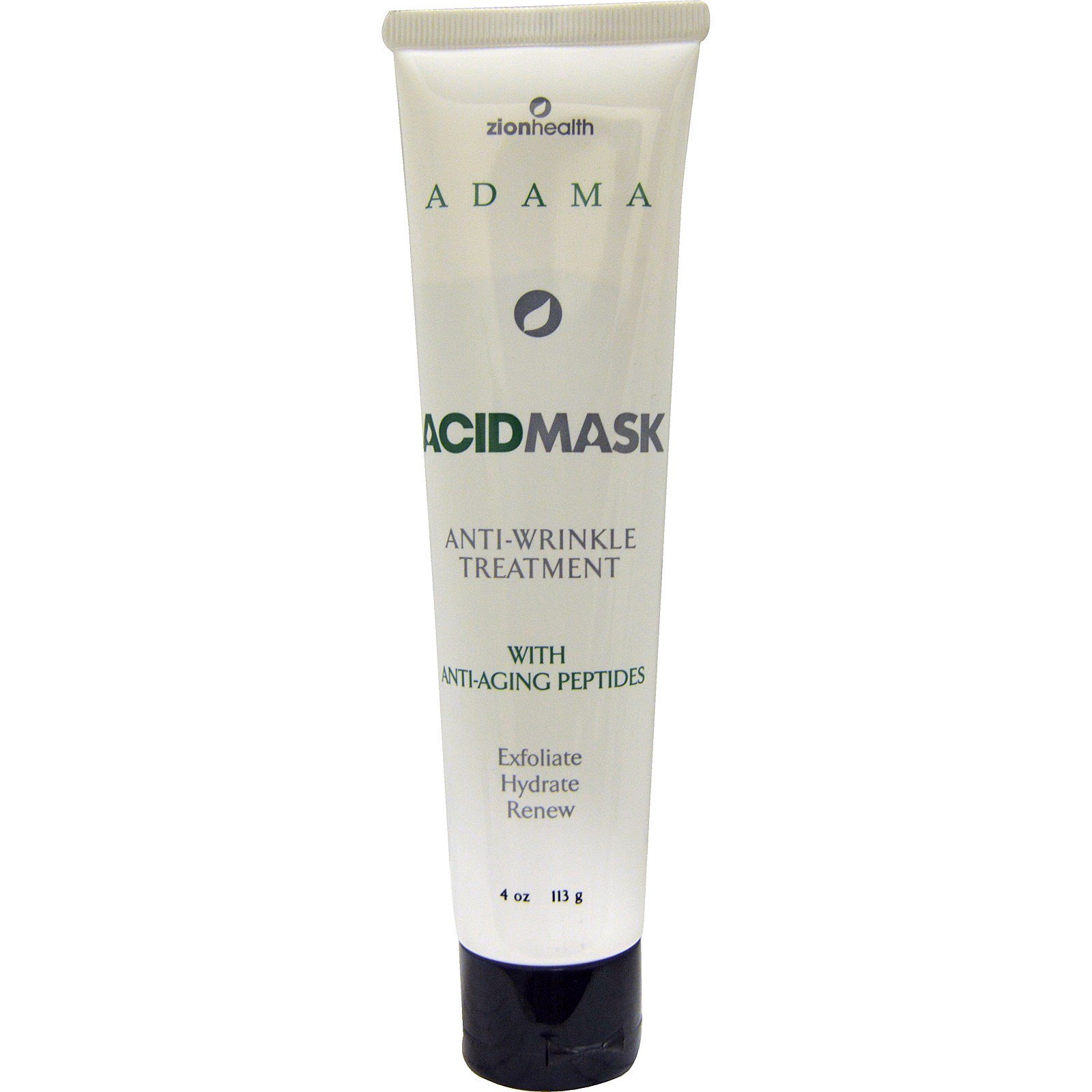 Comprar Zion Health, Adama, Máscara Ácida, Tratamento Anti-Rugas, 4 oz (113 g)