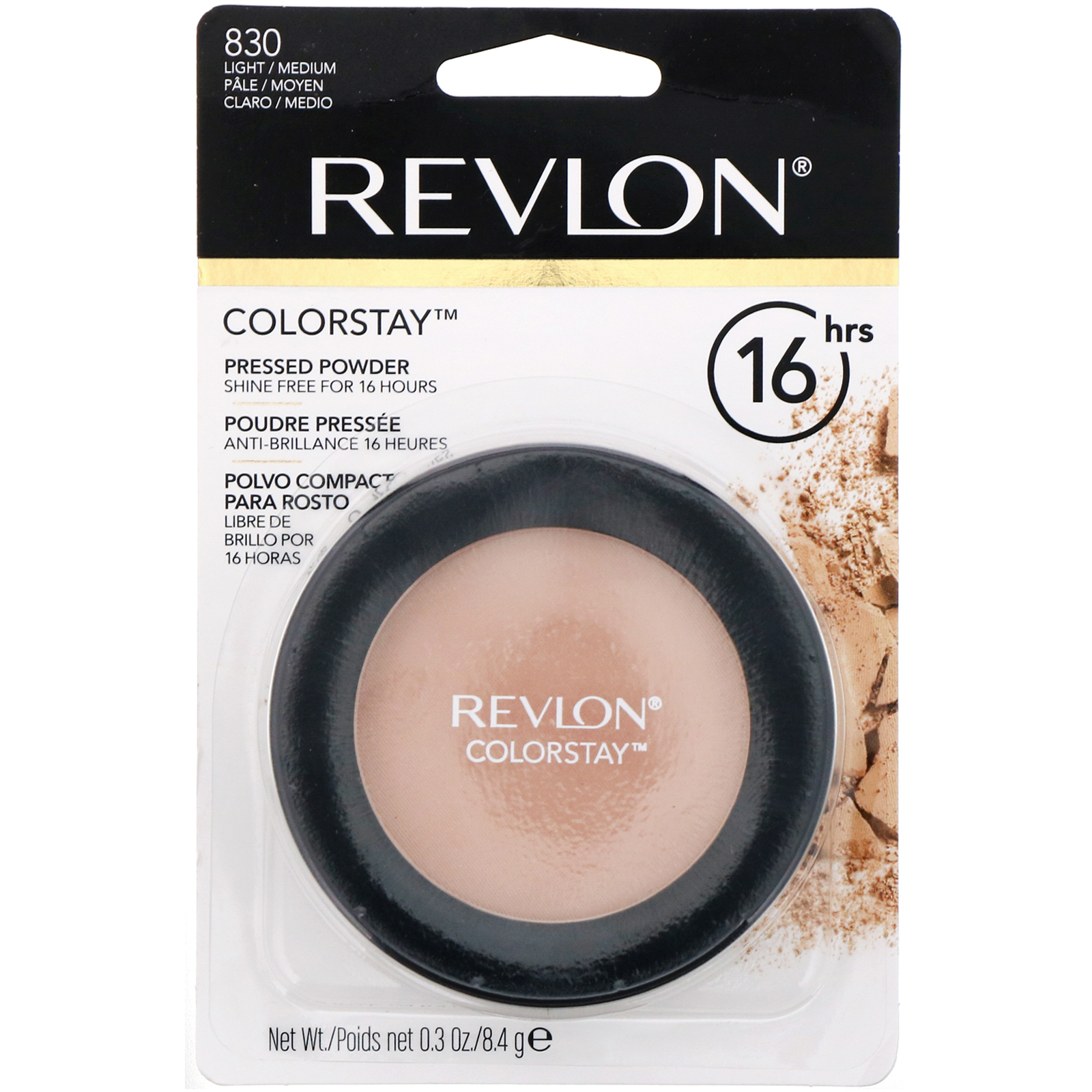 Comprar Revlon, Colorstay, pó compacto, 830 Light/Medium, 8,4 g - Imagem 2