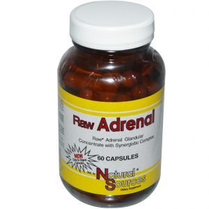 Comprar Natural Sources, Ad-renal crú, 60 cápsulas