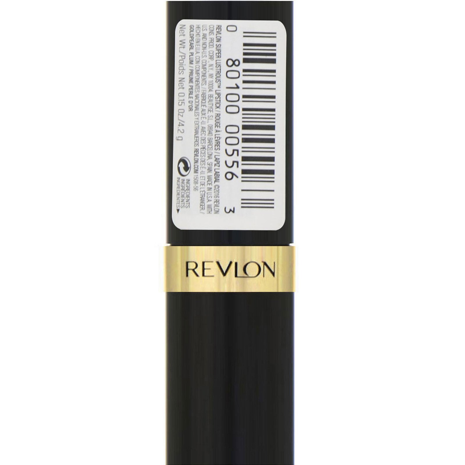 Comprar Revlon, Batom Super Lustrous, Pérola, Goldpearl Plum 610, 4,2 g - Imagem 2