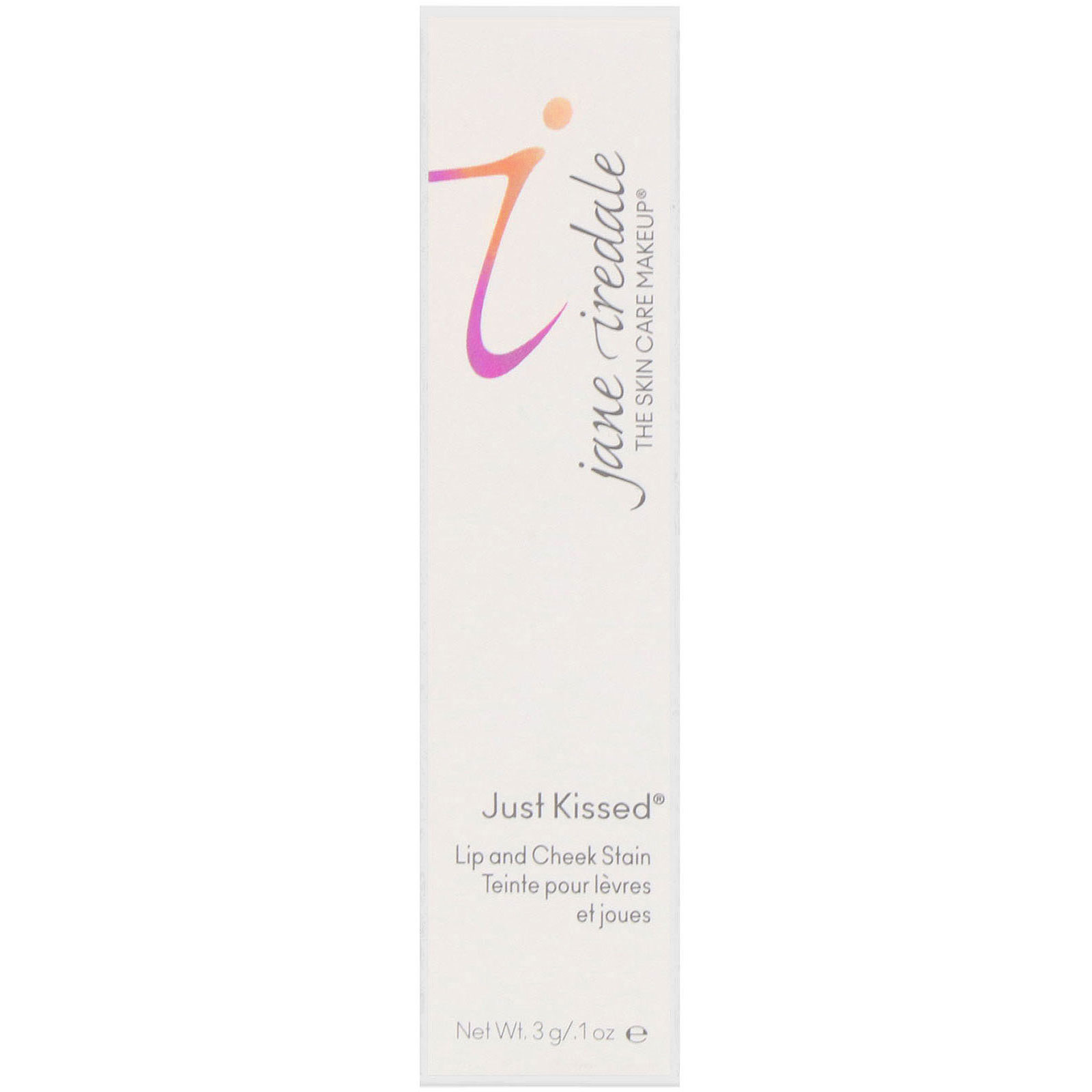 Comprar Jane Iredale, Just Kissed, Lip And Cheek Stain, Forever Peach, .1 oz (3 g) - Imagem 2