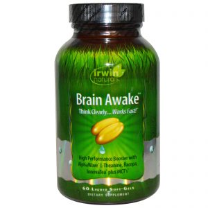Comprar Irwin Naturals, Cérebro Acordado, 60 Soft-Gels Líquidas