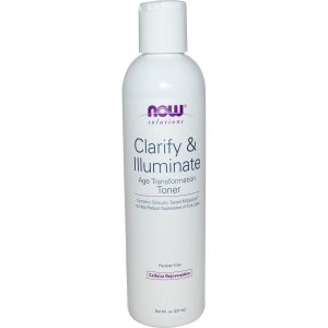 Comprar Now Foods, Solutions, Tonificador Para Clarificar e Iluminar, 8 fl oz (237 ml)