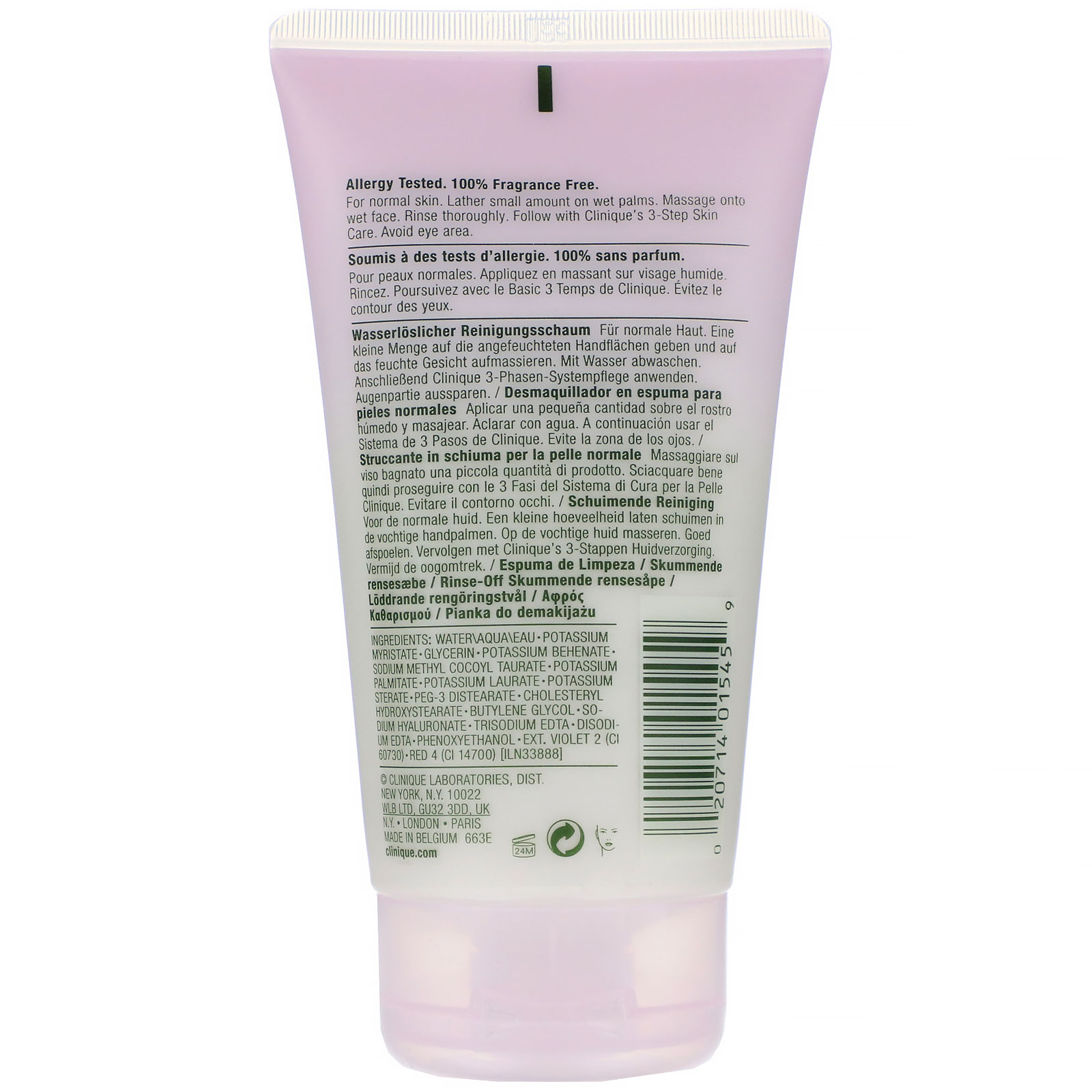 Comprar Clinique, Rinse-Off, Foaming Cleanser, 5 fl oz (150 ml) - Imagem 2