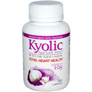 Comprar Kyolic, Total Heart Health, Fórmula 108, 100 Cápsulas