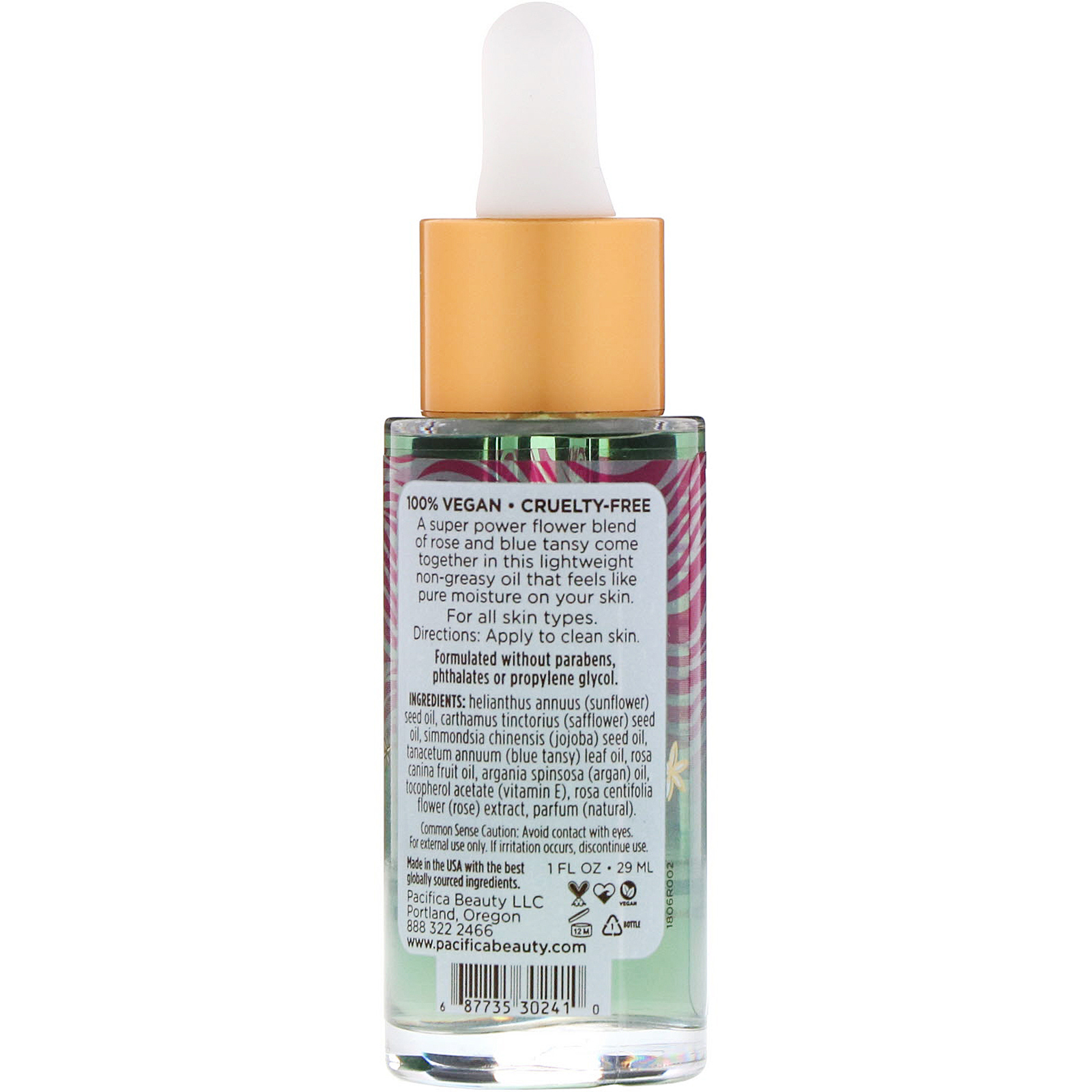 Comprar Pacifica, Super Flower, Óleo Facial de Resposta Rápida, 1 fl oz (29 ml) - Imagem 2