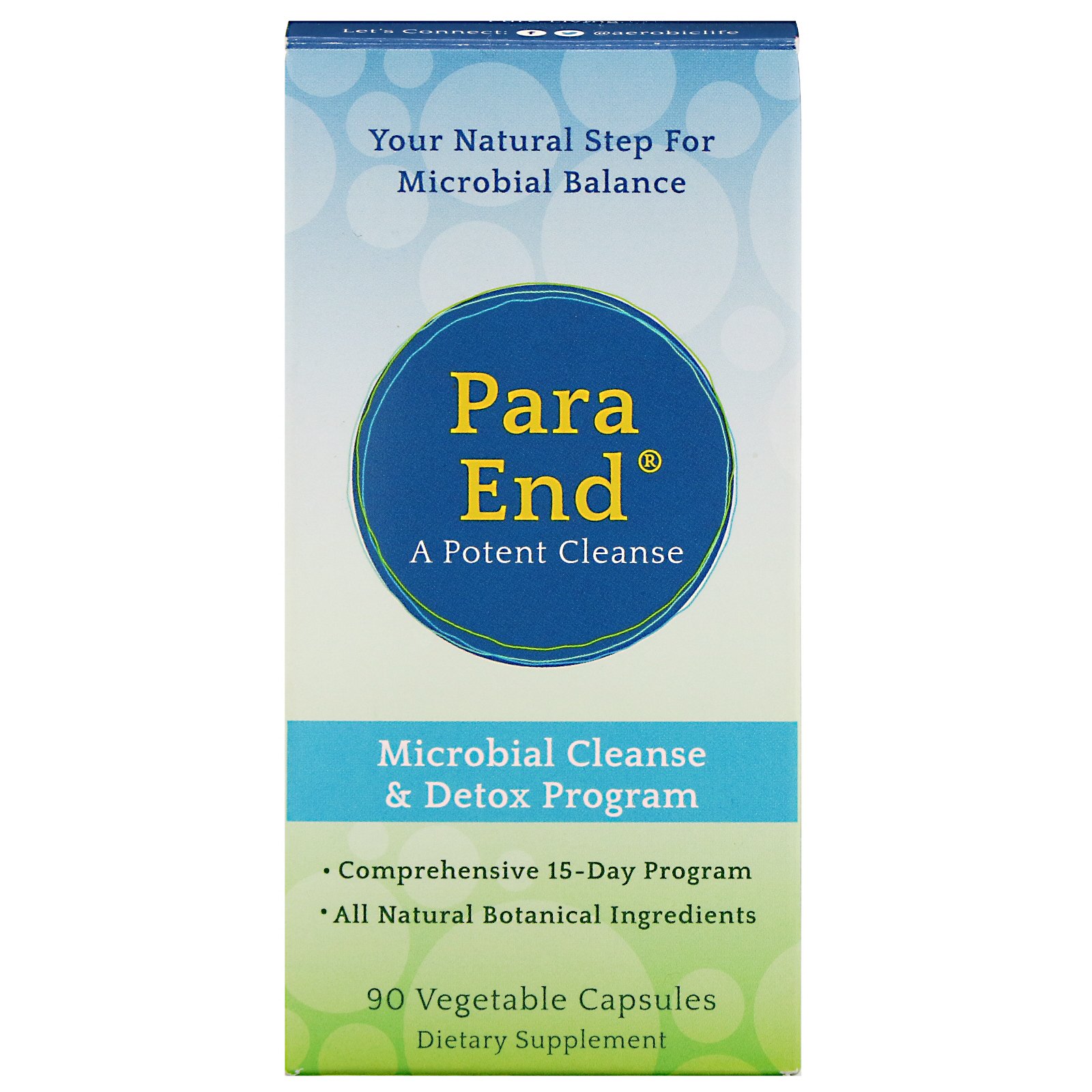 Comprar Aerobic Life, ParaEnd, Uma Limpeza Potente, 90 Cápsulas Vegetais