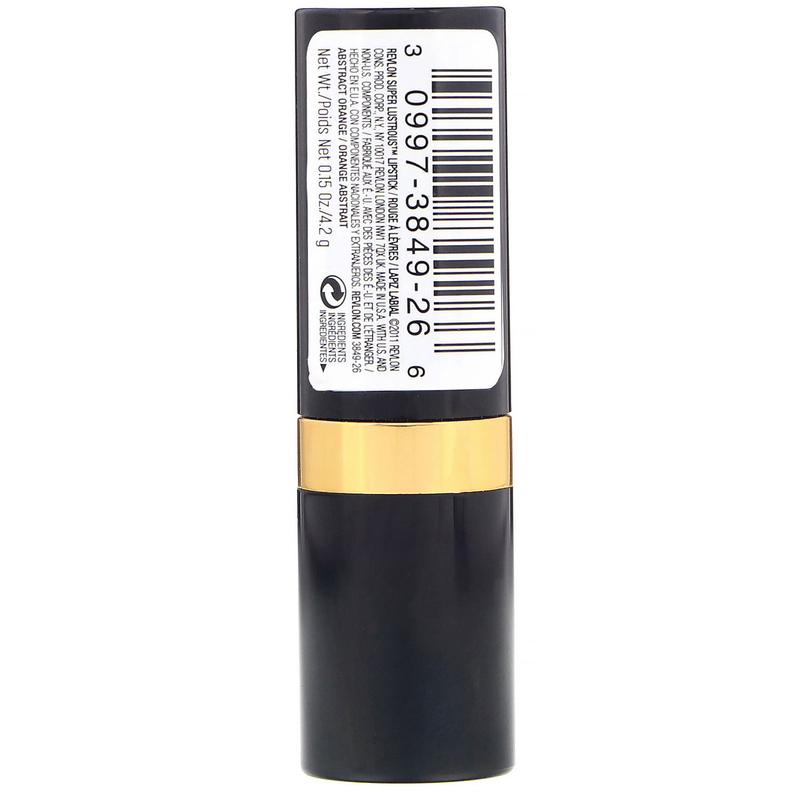 Comprar Revlon, Batom Super Lustrous, Pérola, Abstract Orange 026, 4,2 g - Imagem 2