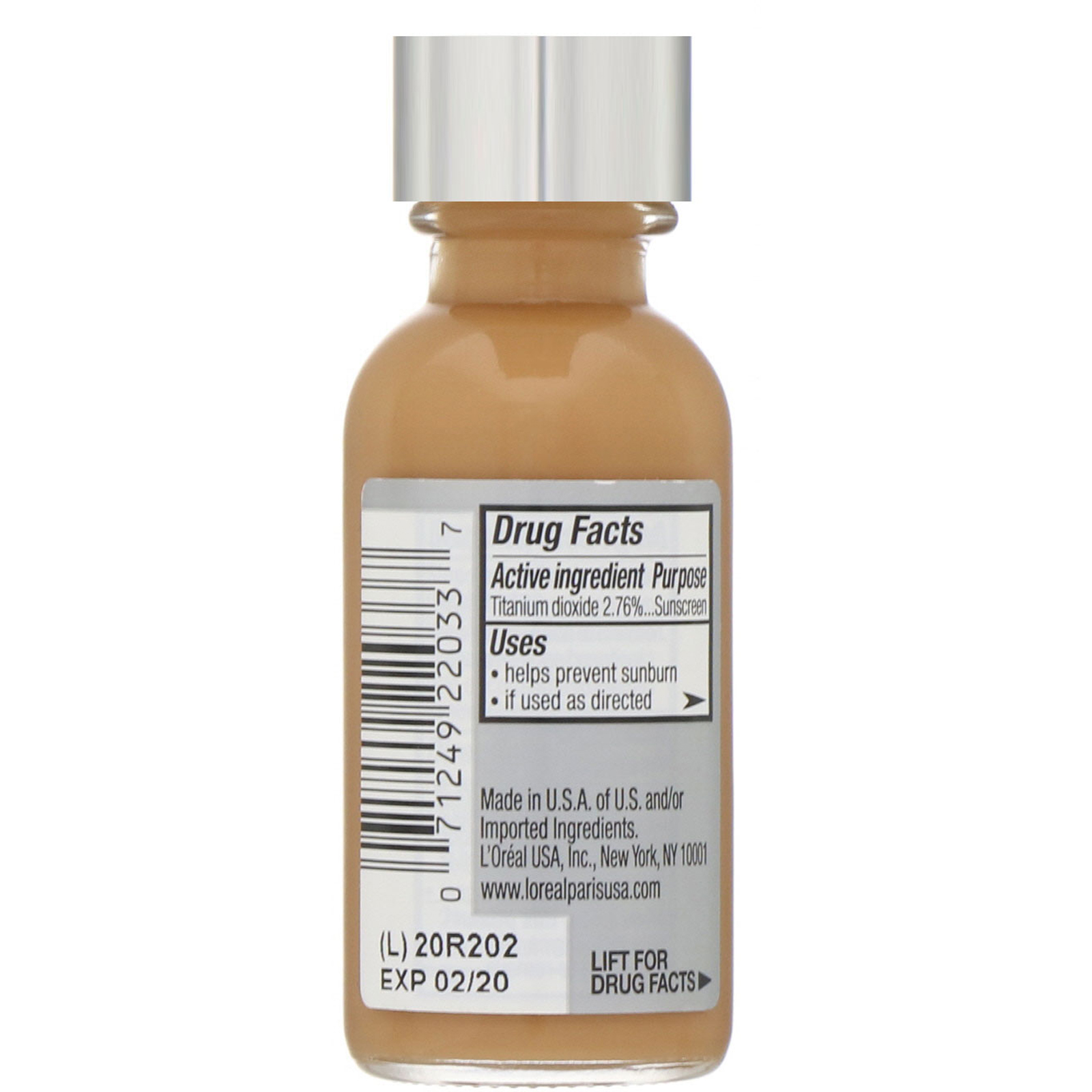 Comprar L'Oreal, True Match Super-Blendable Makeup, SPF 17, N6.5 Golden Beige, 1 fl oz (30 ml) - Imagem 2