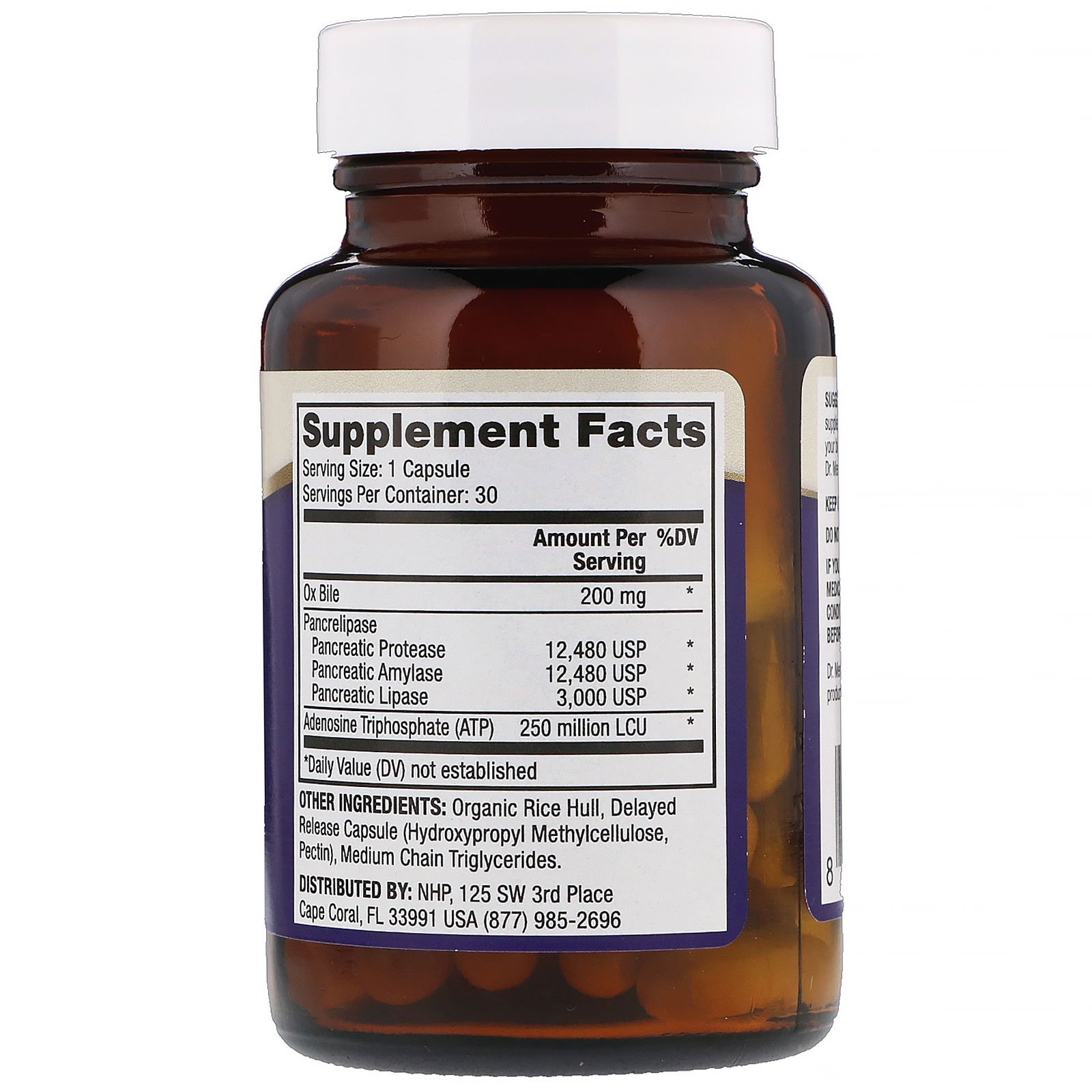 Comprar Dr. Mercola, Gallbladder Enzymes, 30 Capsules - Imagem 2
