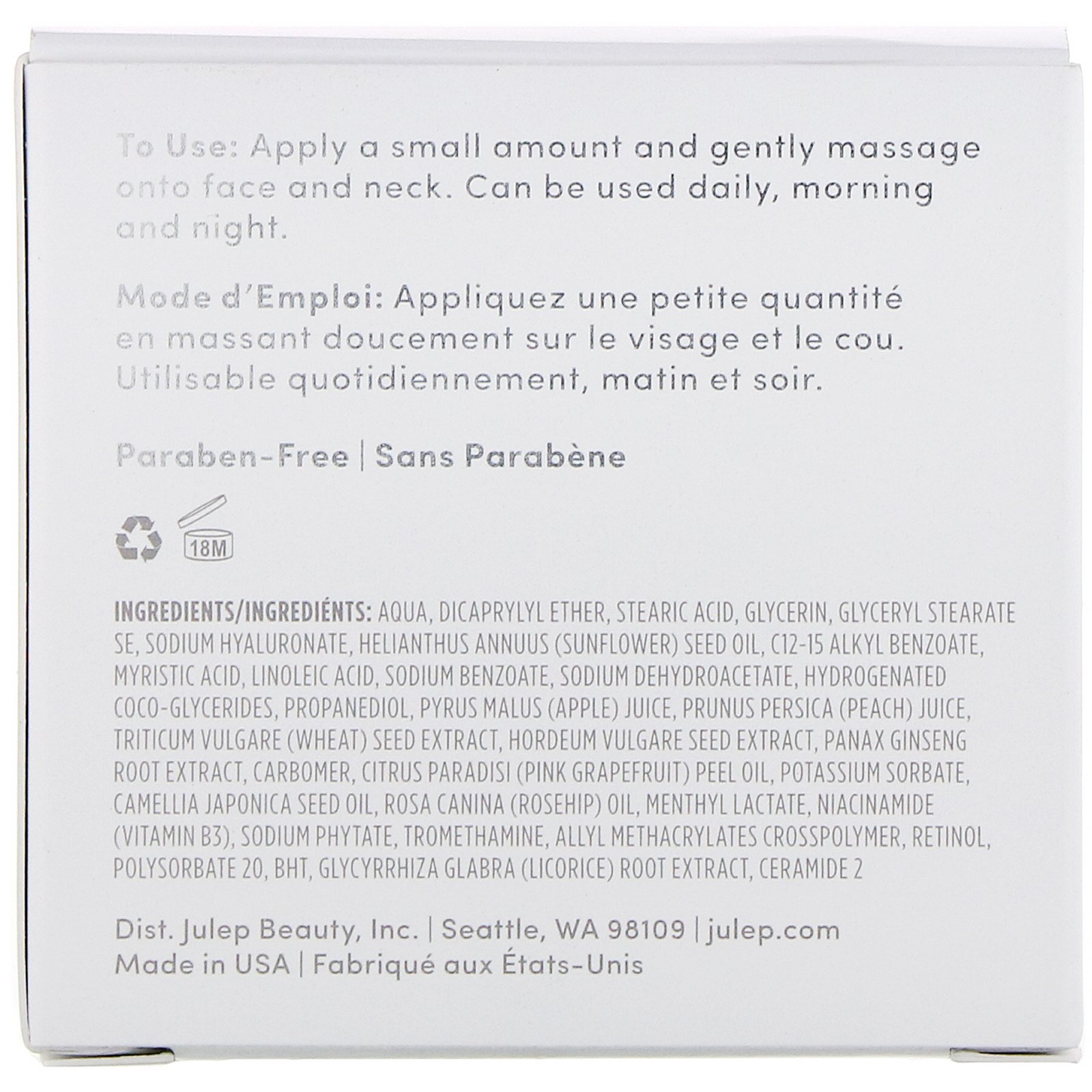 Comprar Julep, Hidratante diário antipoluição, Boost Your Radiance, 50 g - Imagem 3