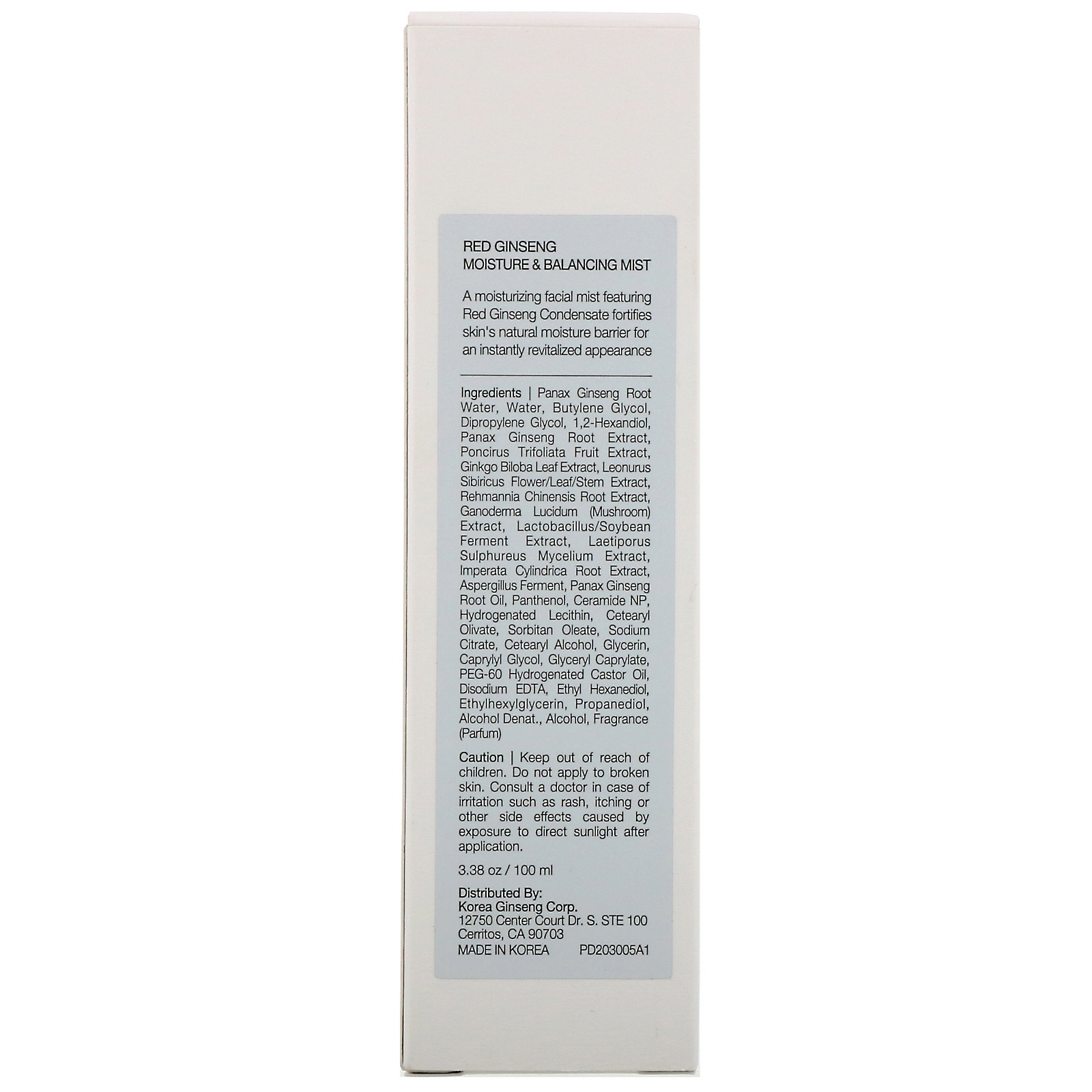 Comprar Donginbi, Red Ginseng Moisture & Balancing Mist, 3.38 oz (100 ml) - Imagem 3