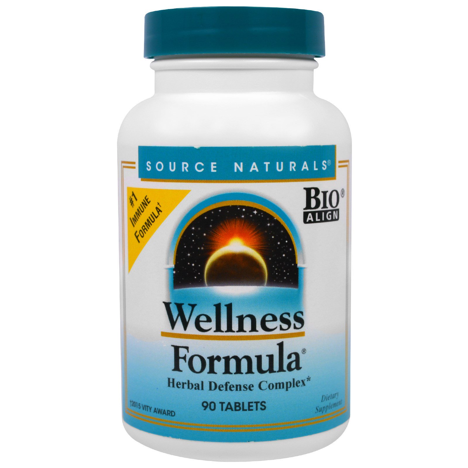 Comprar Source Naturals, Wellness Formula, Herbal Defense Complex, 90 Tablets