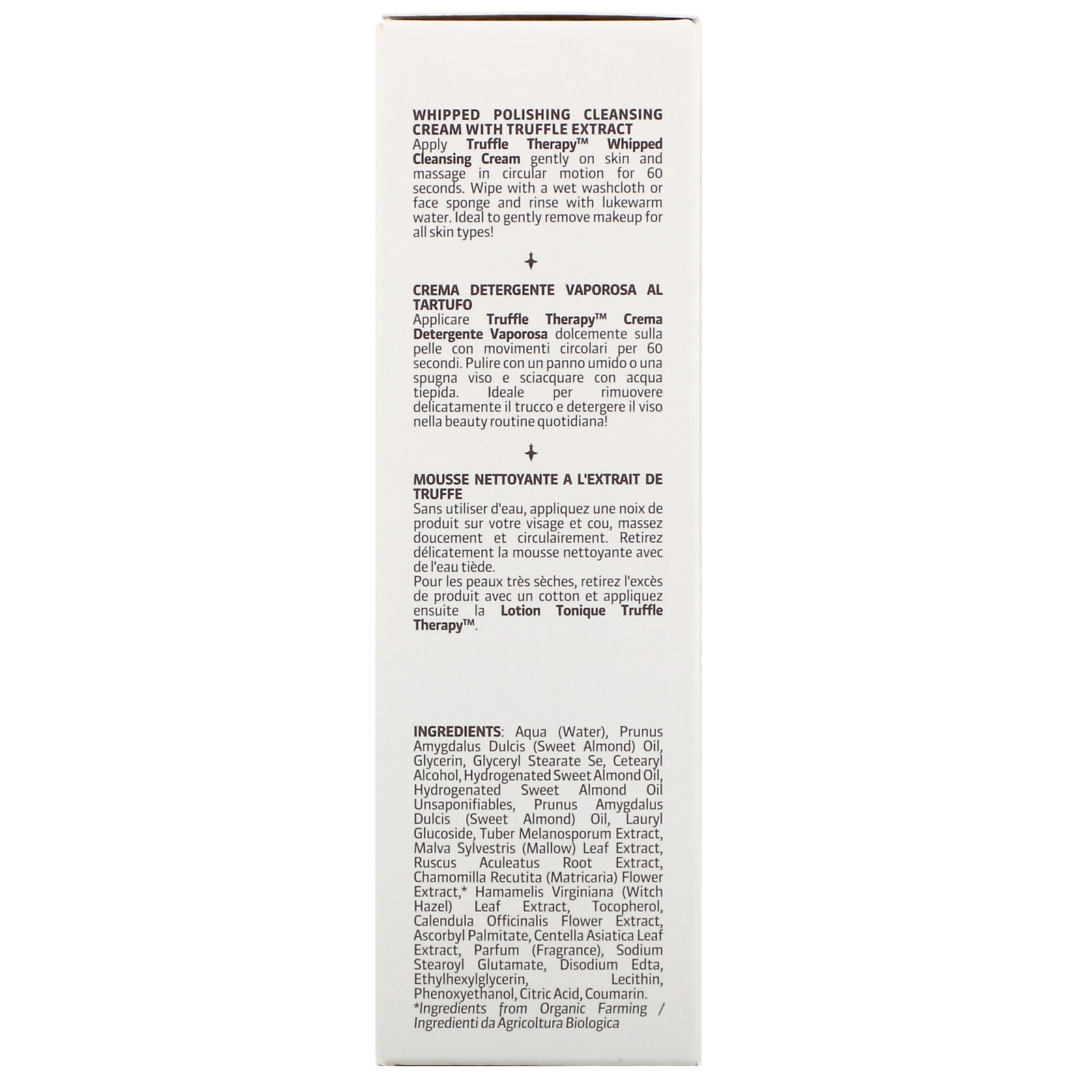 Comprar Skin&Co Roma, Truffle Therapy, Whipped Cleansing Cream, 5.07 fl oz (150 ml) - Imagem 3