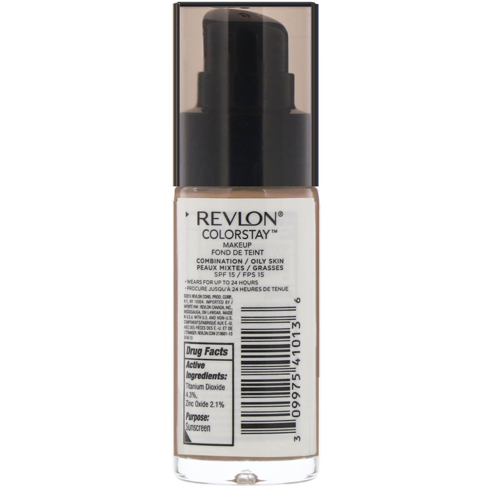 Comprar Revlon, Base líquida Colorstay para peles mistas a oleosas, 350 Rich Tan, 30 ml - Imagem 2