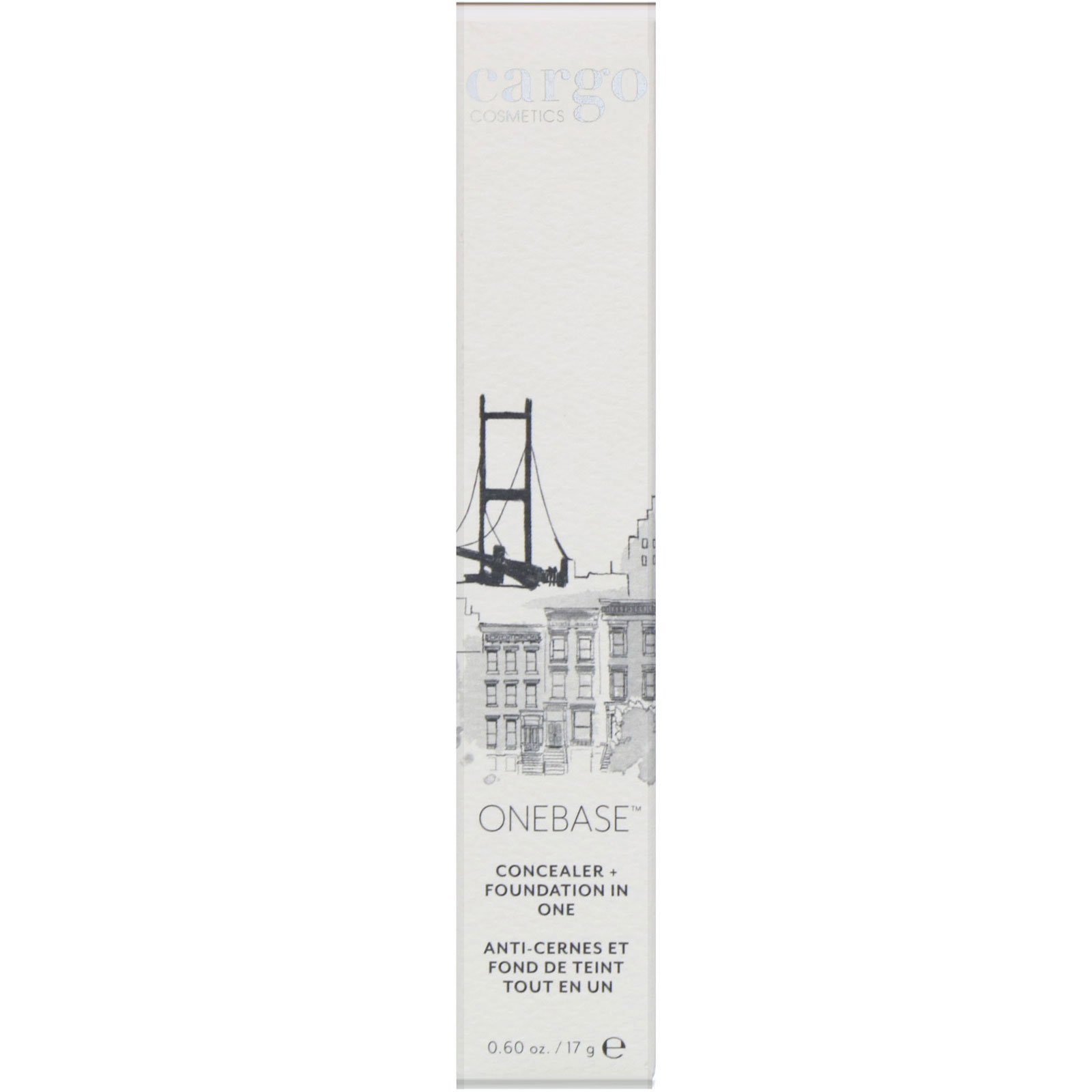 Comprar Cargo, OneBase, Corretivo + Base, 045, 17 g (0,6 oz) - Imagem 2