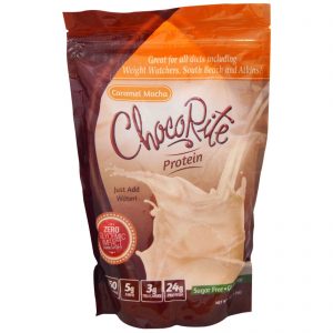 Comprar HealthSmart Foods, Choco-Rite Protein Powder, Caramel Mocha Net Wt. 418g (14.7 oz)