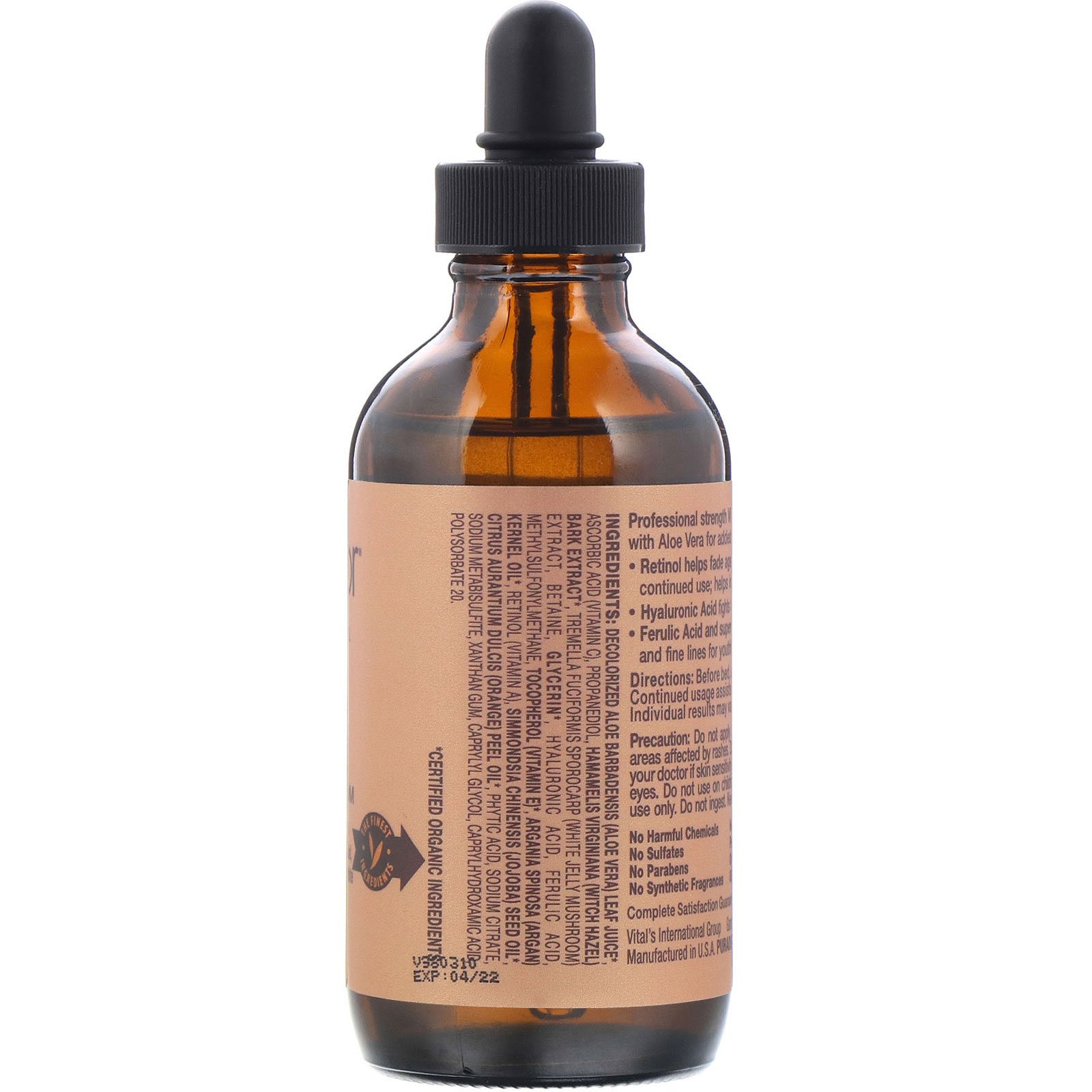 Comprar Pura D'or, Professional, Sérum com Vitamina C a 20%, 118 ml (4 fl oz) - Imagem 2