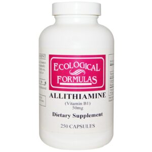 Comprar Ecological Formulas, Alitiamina (Vitamina B1), 50 mg, 250 Cápsulas