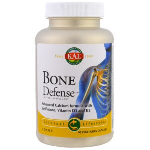 Comprar KAL, Bone Defense, 90 Vegetarian Capsules