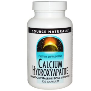 Comprar Source Naturals, Hidroxiapatita de Cálcio, 120 Cápsulas