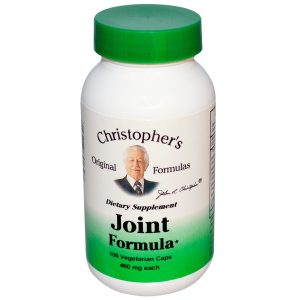 Comprar Christopher's Original Formulas, Joint Formula, 460 mg, 100 Vegetarian Caps