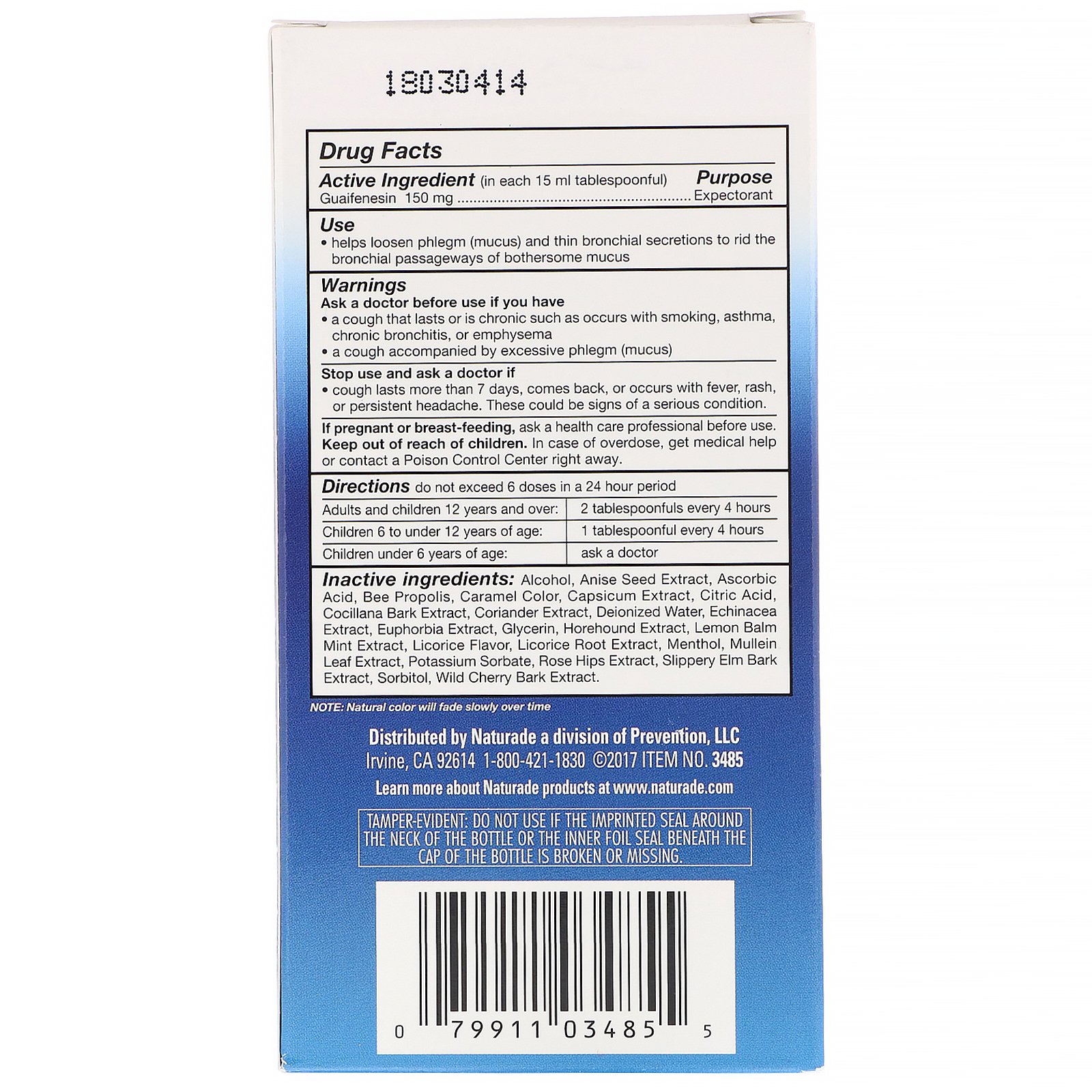 Comprar Naturade, EXPEC sem Açúcar, Expectorante de Ervas, Sabor Alcaçuz, 125 ml (4,2 fl oz) - Imagem 2