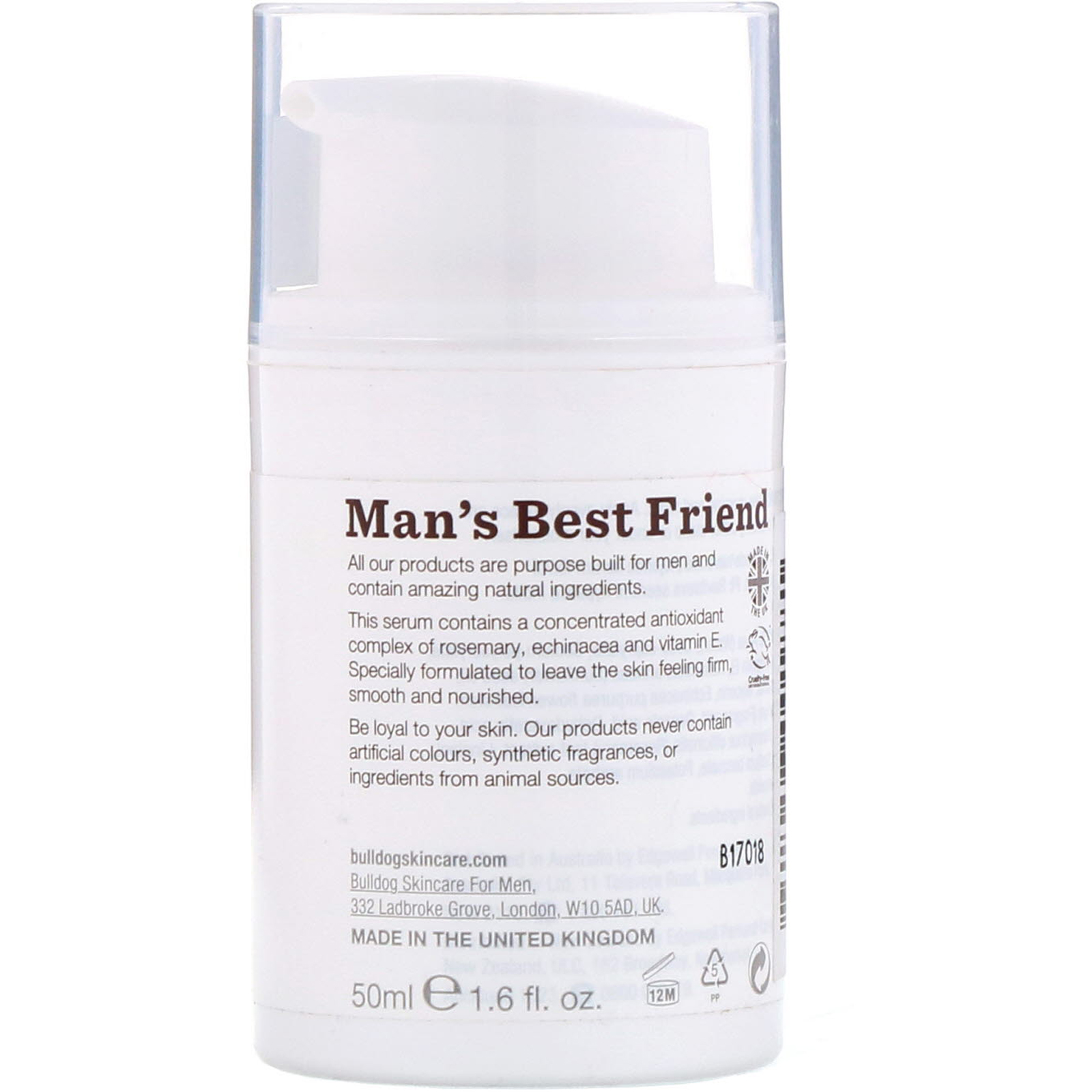 Comprar Bulldog Skincare For Men, Soro Antienvelhecimento, 1,6 fl oz (50 ml) - Imagem 2