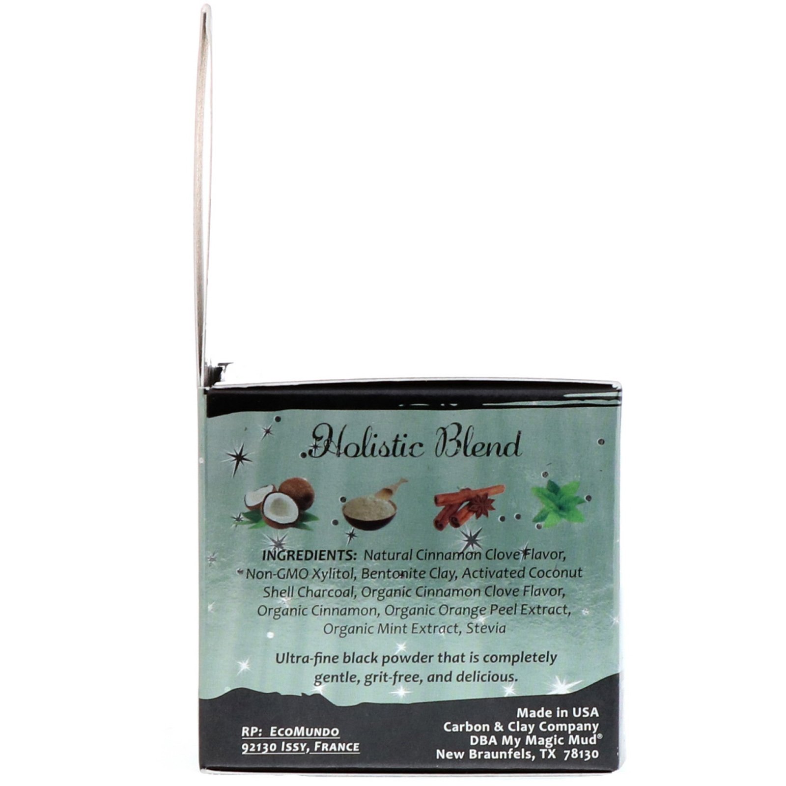 Comprar My Magic Mud, Clareador Dental em Pó, Canela, 1,06 oz (30 g) - Imagem 3