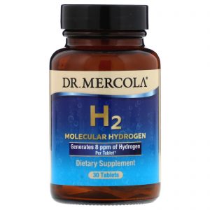 Comprar Dr. Mercola, H2 Molecular Hydrogen, 30 Tablets