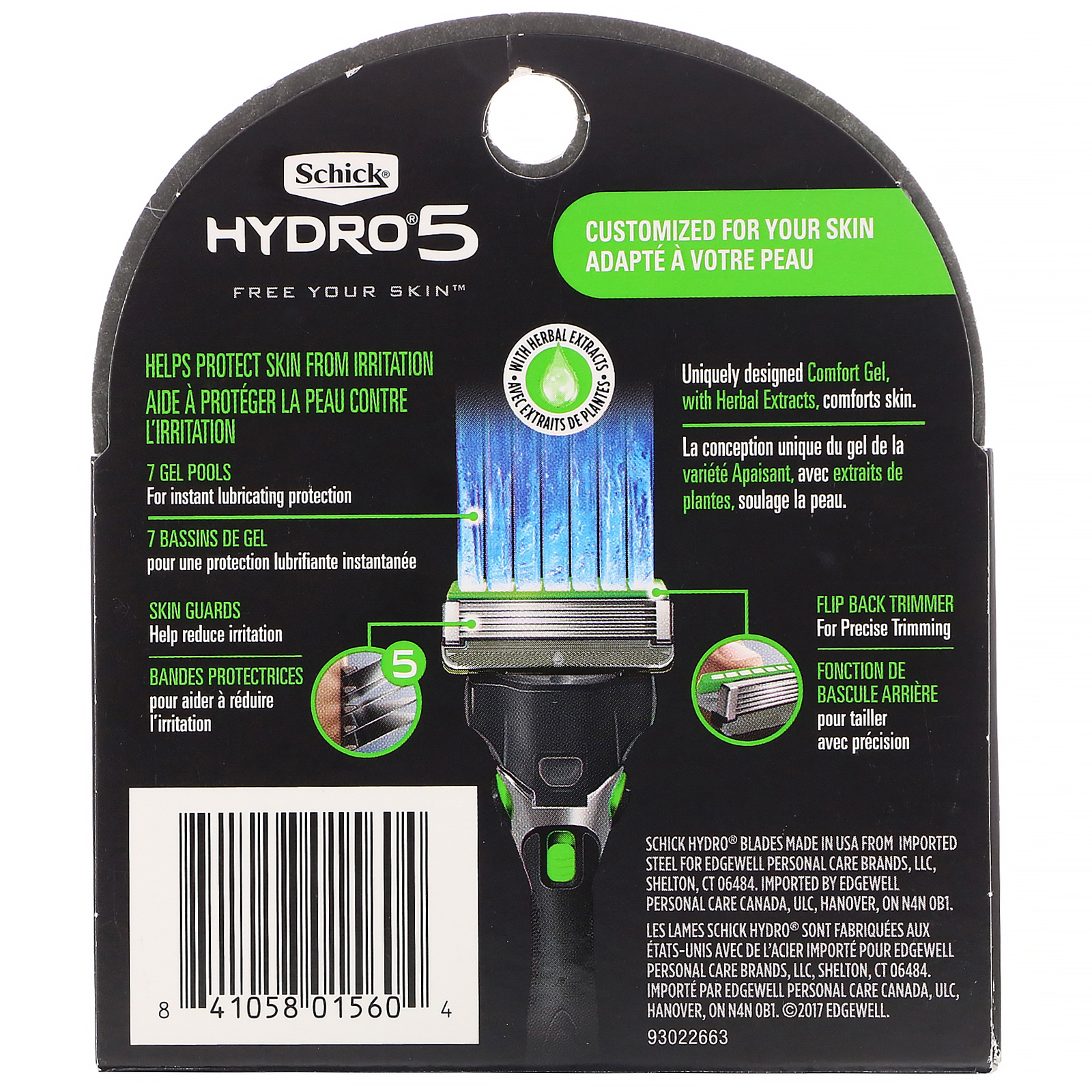 Comprar Schick, Hydro Sense, Sensitive, 4 refis - Imagem 2