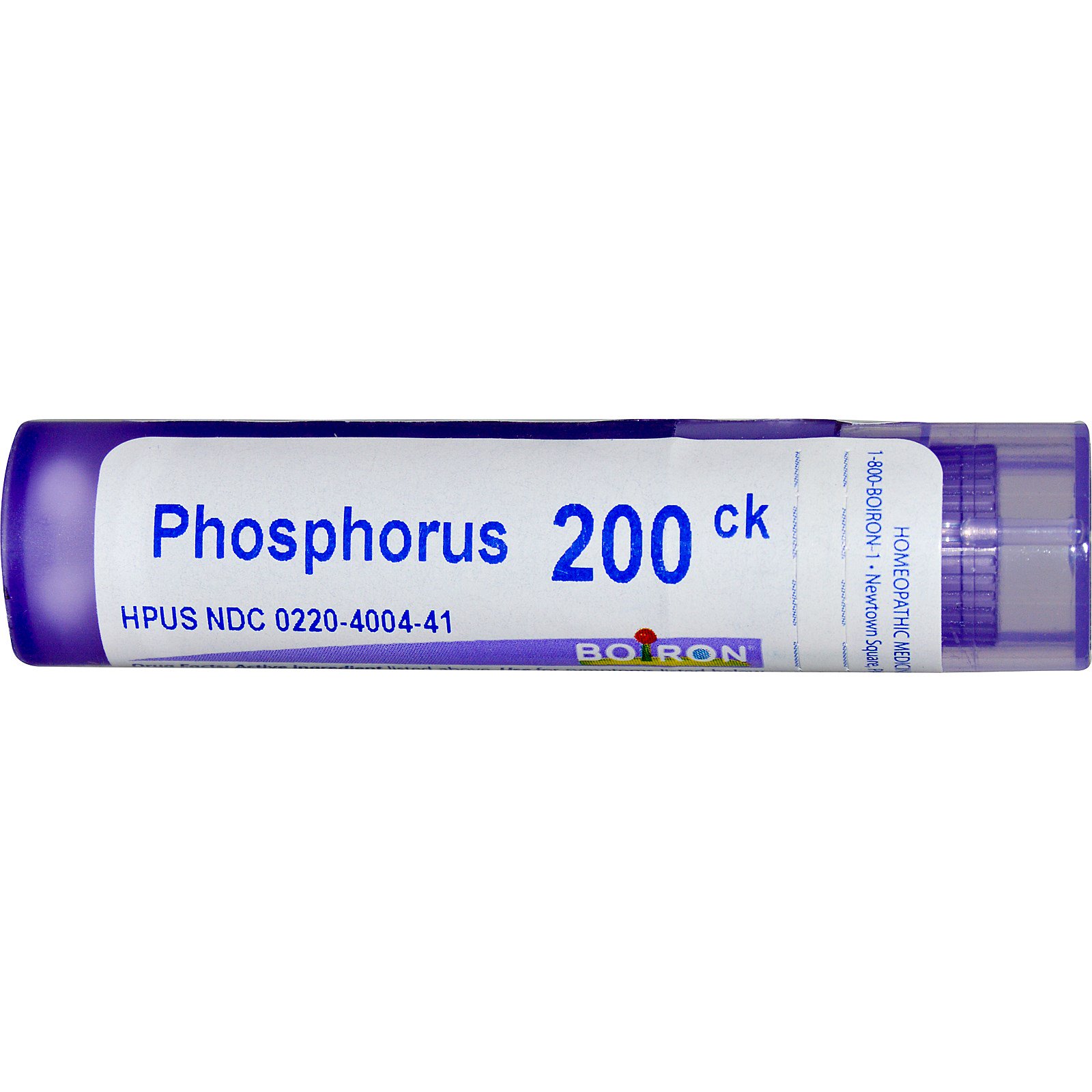 Comprar Boiron, Single Remedies, Fósforo, 200CK, Aprox. 80 Pellets