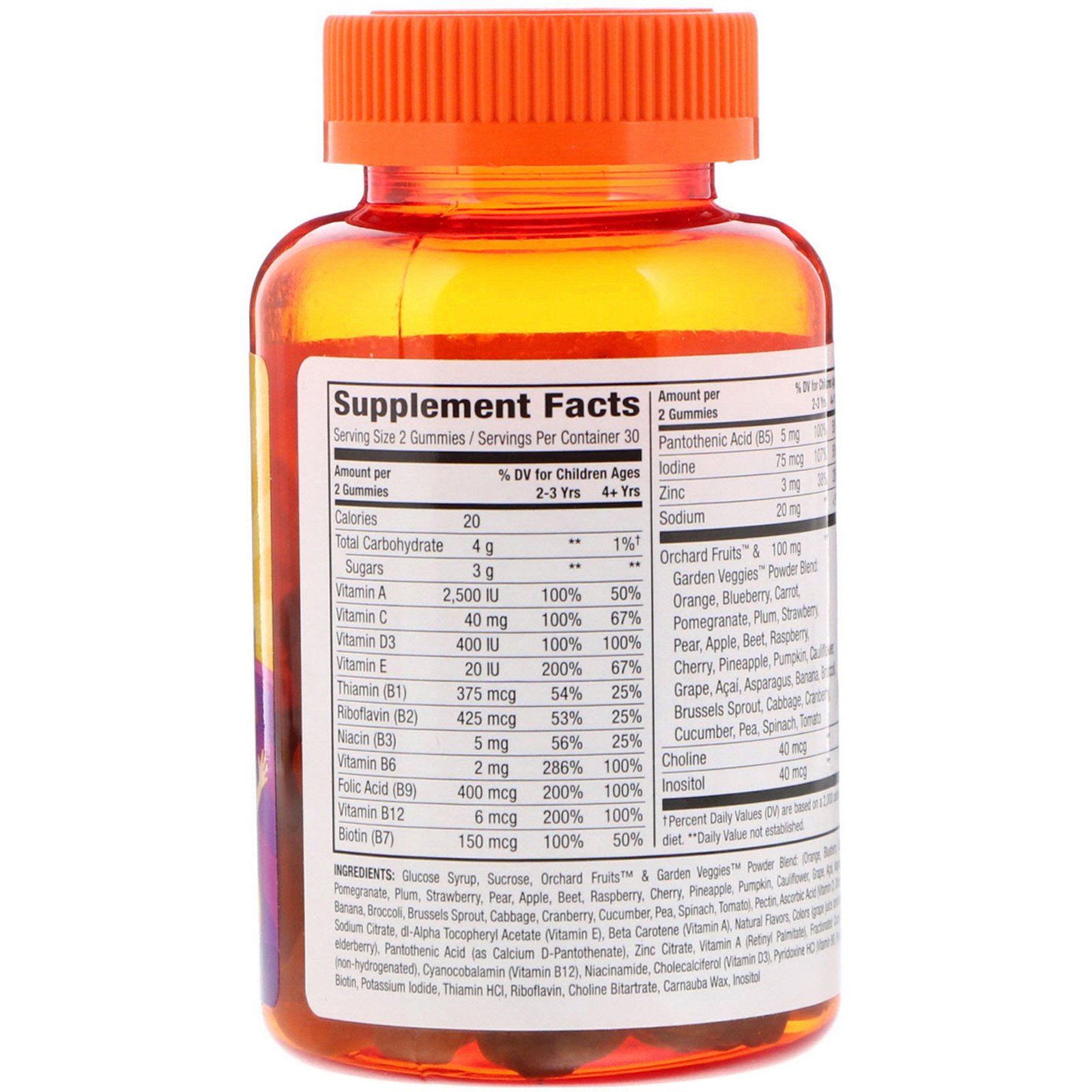 Comprar Nature's Way, Alive! Gomas, Multivitamínico para Crianças, Sabor de Cereja, Laranja e Uva, 60 Gomas - Imagem 2