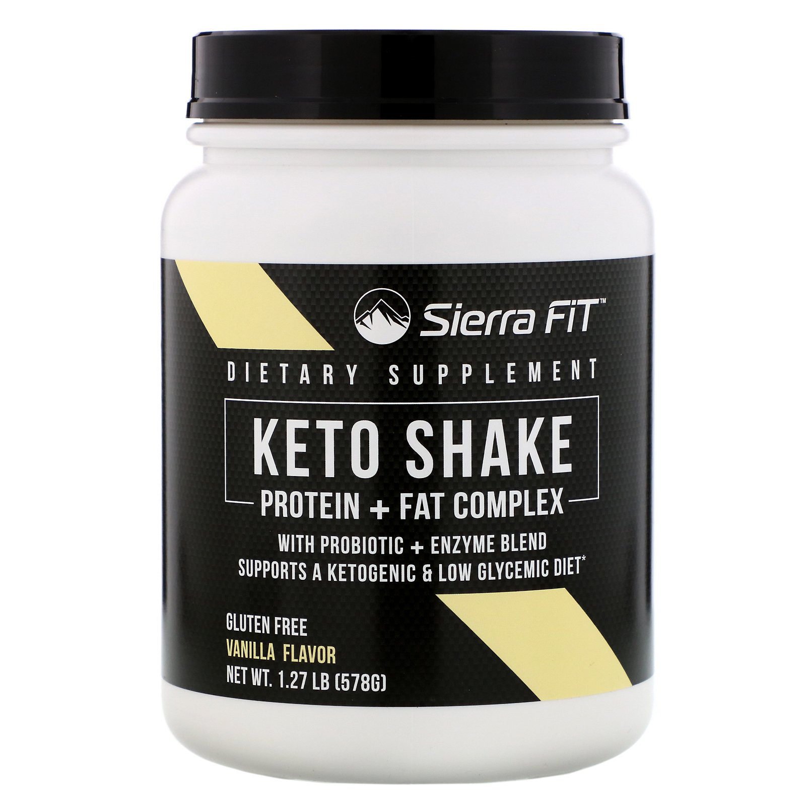 Comprar Sierra Fit, Shake Cetogênico, Sabor Baunilha, 578 g (1,27 lb)