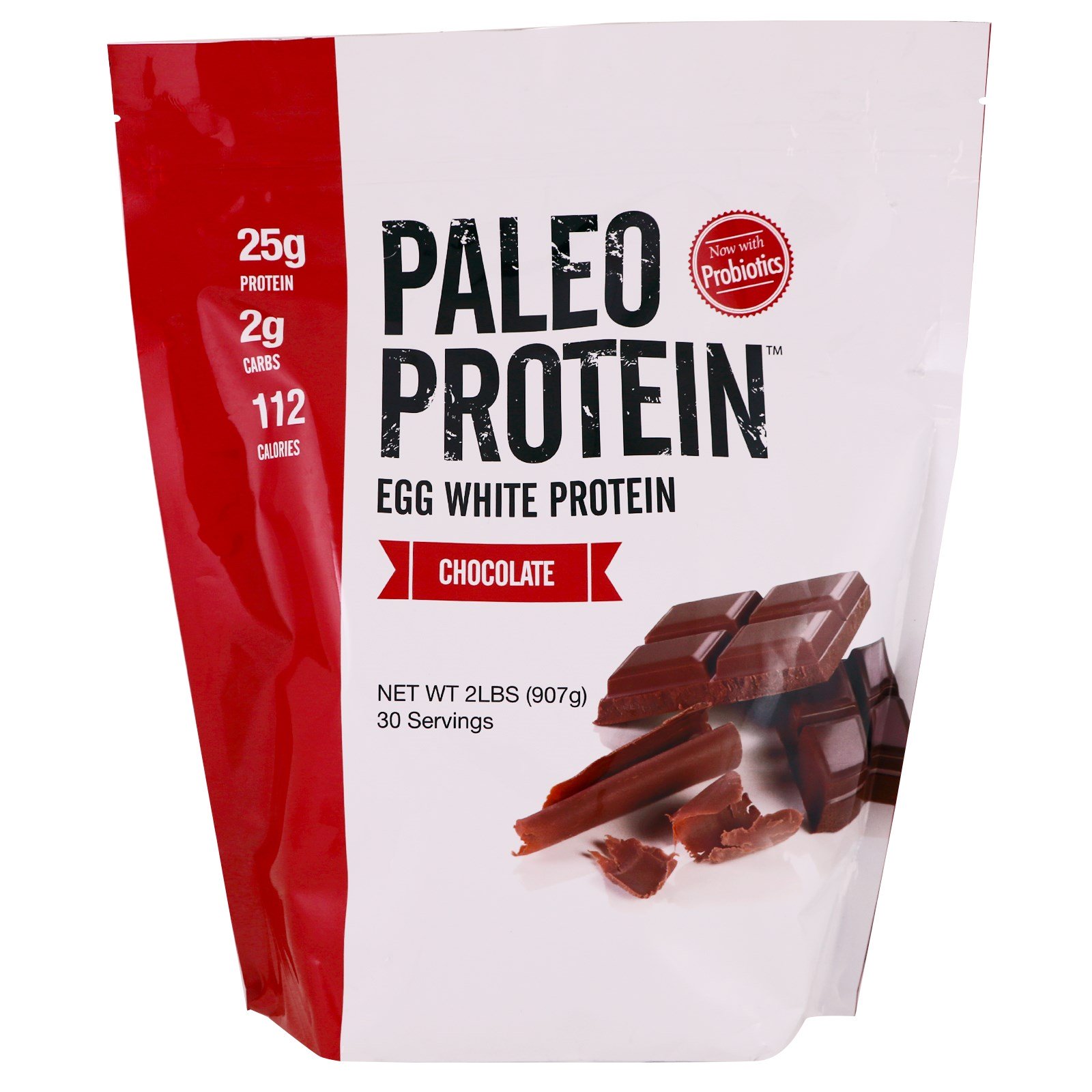 Comprar Julian Bakery, Proteína Paleo, Proteína de clara de ovo, Chocolate, 2 lbs (907 g)