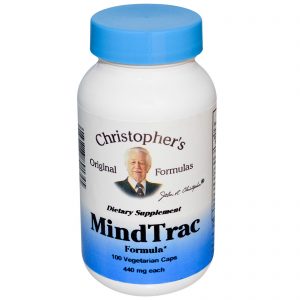 Comprar Christopher's Original Formulas, MindTrac Formula, 440 mg, 100 Vegetarian Caps