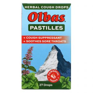 Comprar Olbas Therapeutic, Pastilhas, Pastilhas para Tosse de Ervas, Força Máxima, Mentol, 27 Gotas